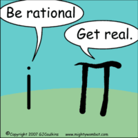 Rational vs Real numbers
